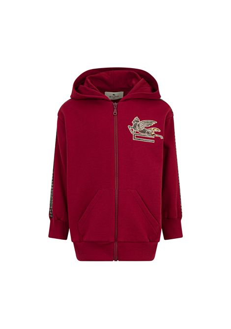 Felpa con zip ETRO KIDS | GZ4P30 Z318352C